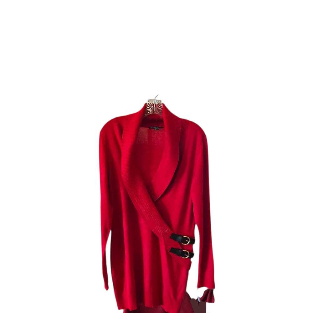INC International Concepts Red Midi‎ Dress